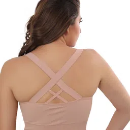 Bella Voste Full Coverage Removable Padding Workout Bra With All Day Comfort image 3