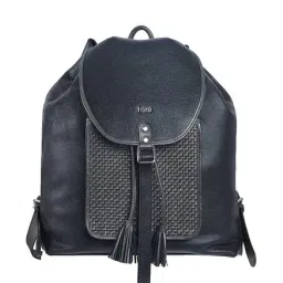 Tohl Rp1 Nayara Black Textured Leather Backpack-37