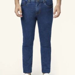 YU by Pantaloons Deep Indigo Cotton Skinny Jeans-image-89
