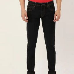 Peter England Jeans Black Skinny Fit Jeans-picture-45