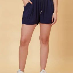 Globus Navy Regular Fit Shorts-picture-19