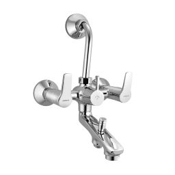 Essco by Jaquar Wall Mixer 3-in-1 System for Hand and Overhead Shower with 115 mm Long Bend Pipe, Connecting Legs & Wall Flange, STE-107281-image-69