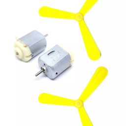 Invento ISC 1944-1C 6-12V Toy Hobby DC Motor 27x33mm with 3 Vanes 152.4 mm (6 Inch) Fan Propeller-41