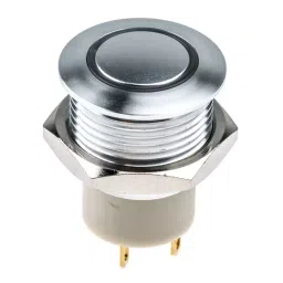 RS PRO Illuminated Push Button Switch Latching 16 mm SPST Blue LED 36 V DC, 1759154 image 5