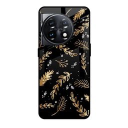 QRIOH Floral Printed OnePlus 11 5G Back Case Mobile Accessories-image-91