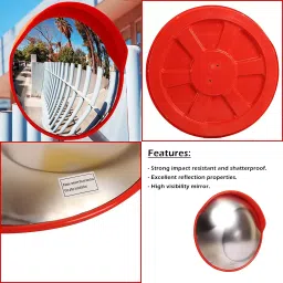 Ladwa Wide Angle Convex Mirror LSI -24INCH-CONVEXMIRROR-PK5-N, (Pack of 5 Pcs) image 2