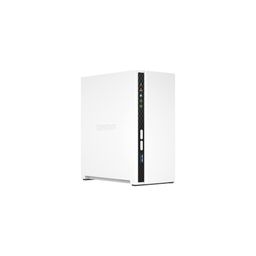 QNAP TS-233-US 2 Bay Affordable Desktop NAS with ARM Cortex-A55 Quad-core Processor and 2 GB DDR4 RAM (Diskless) image 1