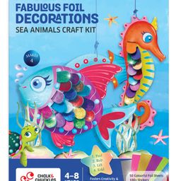 Chalk and Chuckles Fabulous Foil Decorations Sea Animals DIY Kit-14