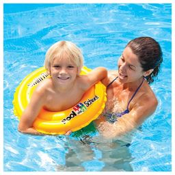 Sanjary Inflatable Pool School Step 2 Swimming Ring Pool for kids -Color & Design May Vary-image-56