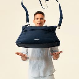 Assembly Premium Polyester Duffle Bag - Large 45 Litres. Weekender Overnight Travel Bag Waterproof -FLOAT-image-92