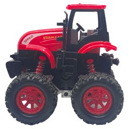 SVE Inertia Friction Power Agriculture Farm Toys Pack of 4  Multicolor image 4