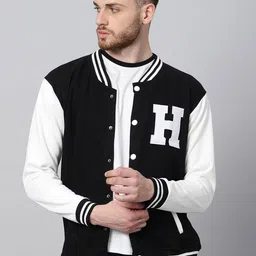 Be Savage Men Windcheater Outdoor Bomber with Embroidered Jacket-image-63