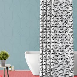 ArtzFolio Single Piece Waterproof Polyester Shower Curtain-image-52