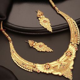 Anouk Women Gold-Plated Alloy Jewellery Set-picture-6