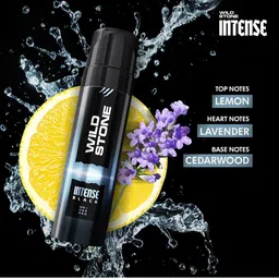 Wild Stone Men Set Of 3 Intense Black No Gas Deodorant 360ml image 3