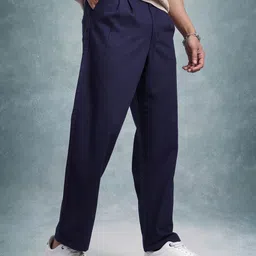 Roadster Men Pleated Trousers-picture-15