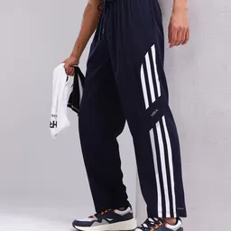HRX by Hrithik Roshan Rapid-Dry Track Pants With Side Striped Detail-45