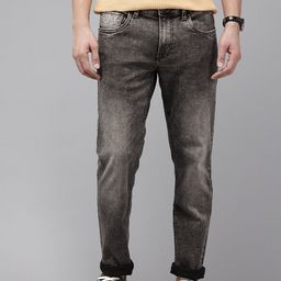 U.S. Polo Assn. Denim Co. Men Brandon Slim Tapered Fit Heavy Fade Stretchable Jeans-image-68