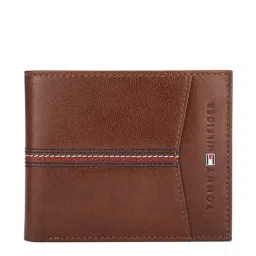 Tommy Hilfiger Enoch Tan Formal Leather Bi-Fold Wallet for Men-22