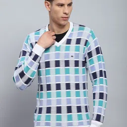Monte Carlo Men Checked Pullover-image-80