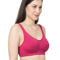 Inner Sense Fuchsia Full Coverage Bra - Pack of 3 image 3