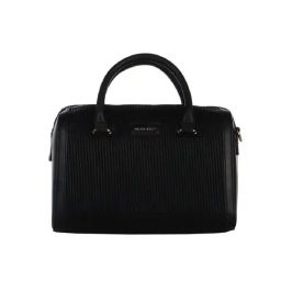 Allen Solly Black Solid Medium Handbag-picture-0