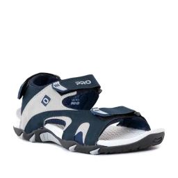 Pro by Khadims Men's Navy Floater Sandals-picture-17