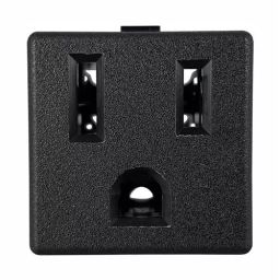QUALTEK ELECTRONICS CONN, NEMA 5-15R, 15A, 125VAC, PANEL, 739W-X2/32-A-picture-49