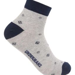 UnderJeans by Spykar Grey Printed Socks-image-28