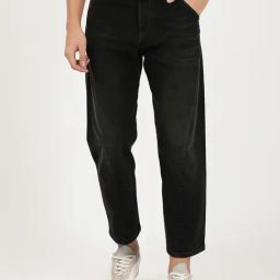 Wrangler Hyde Black Comfort Fit Lightly Washed Jeans-picture-38