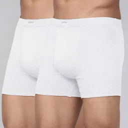Levi's White Cotton Regular Fit Trunks - Pack Of 2-picture-37