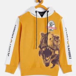 Duke Kids Yellow Printed Full Sleeves Sweatshirt-image-48