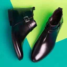 ID Men's Black Casual Boots-picture-1