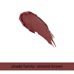 Plum Velvet Haze Matte Lipstick 11 Addictive Almond - 4.2 gm image 3