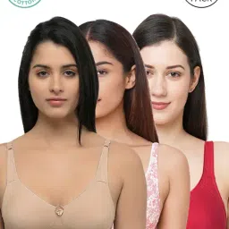 Inner Sense Multicolor Full Coverage Bra - Pack of 3-picture-15