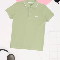 Pantaloons Junior Boys Green Polo T-Shirt-image-14