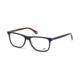 WEB EYEWEAR Blue Full Rim Square Frame Designed in Italy image 2