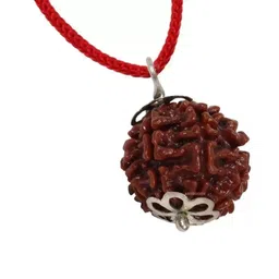 GenZcomplex Unisex Seven Mukhi Contemporary Rudraksha Pendant-39