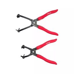 Yato Pliers Set Clamps and Wires Type Carbon Steel Black & Red 217 & 254 mm Length, YT-0645 (Pack of 2)-image-7