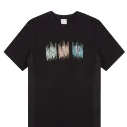 Cavio Boys Black Cotton Printed Comfort Fit T-Shirt-image-79