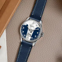 DOUBLERUN Men Dial & Leather Straps Analogue Multi Function Watch H05N10023-54