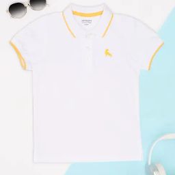Pantaloons Junior Boys White Polo T-Shirt-image-18