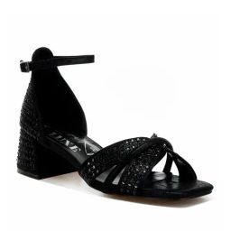 London Rag Women's Black Ankle Strap Sandals-image-29