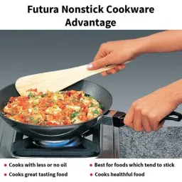 Hawkins Black Hard Anodised 25.7 cm Non-Stick Fry Pan (2 L) - Set of 1 image 2