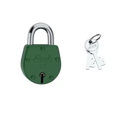 Link Amber 48 mm Steel Padlock with 2 Keys, No. 31-45