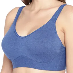Inner Sense Blue Full Coverage Bra - Pack of 2 image 5