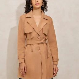 Showoff Brown Regular Fit Jacket-9