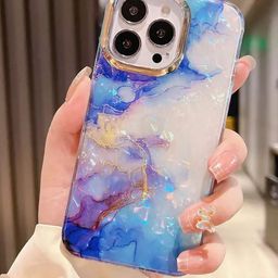 Luxury Kase Abstract Printed iPhone 15 Pro Back Case Mobile Accessories-8