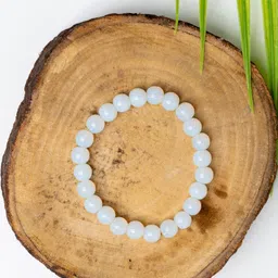 Look and Adorn Unisex White Bracelet-picture-42