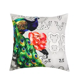 SEJ by Nisha Gupta Multicoloured Set of 3 Abstract Square Cushion Covers image 5